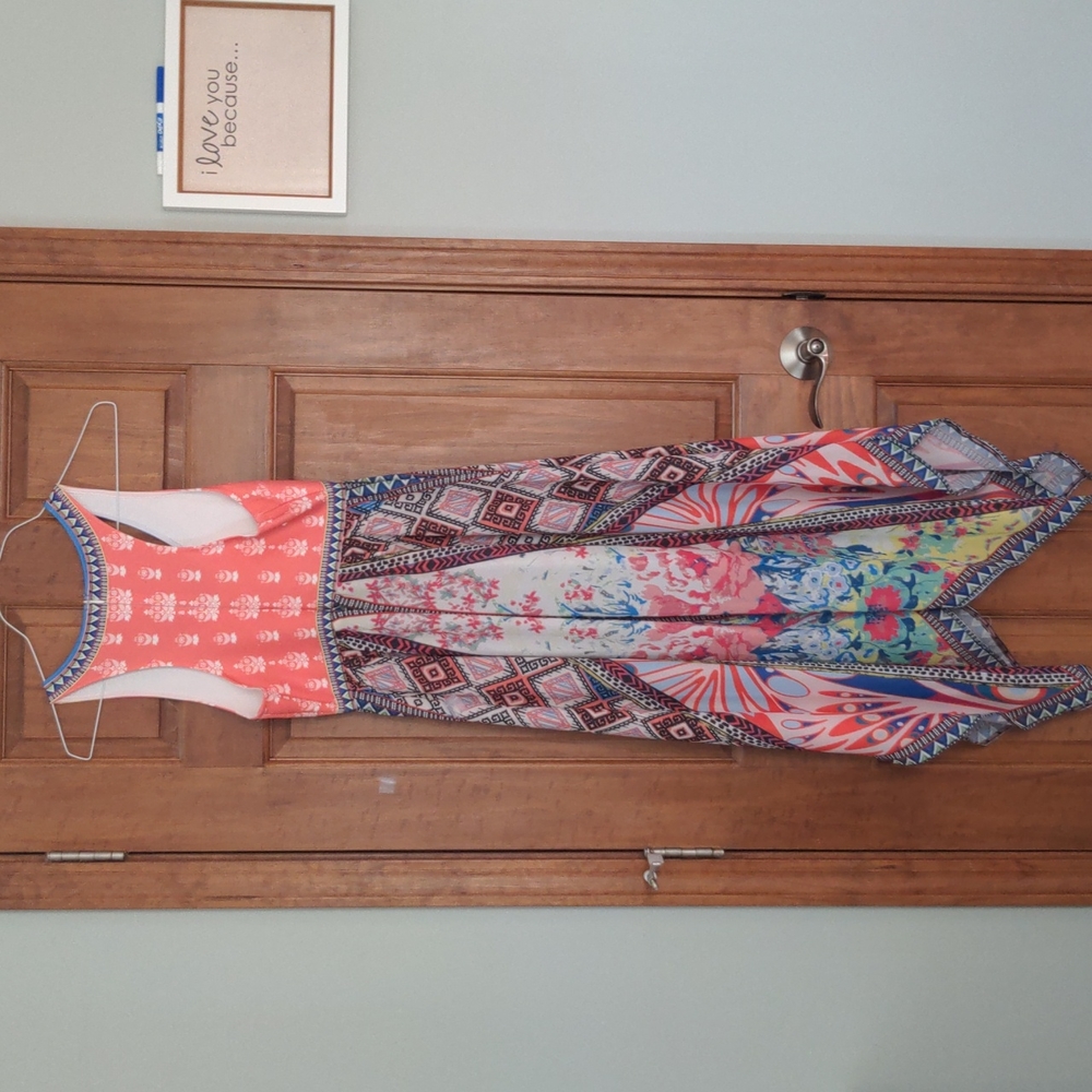 Multicolor maxi dress - Picture 2 of 6